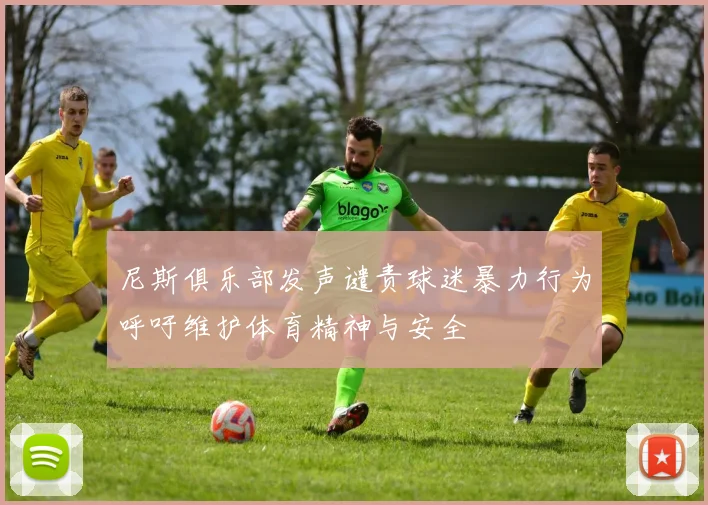 尼斯俱乐部发声谴责球迷暴力行为呼吁维护体育精神与安全